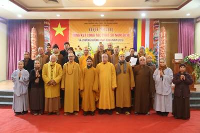 Hà Nội: Hội nghị tổng kết công tác Phật sự năm 2018 và phương hướng hoạt động năm 2019 của Ban HDPT T.Ư KV phía Bắc