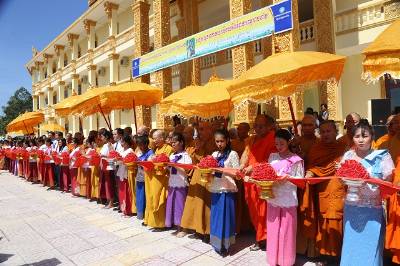 Cần Thơ: Lễ Khánh thành Học viện Phật giáo Nam tông Khmer giai đoạn I