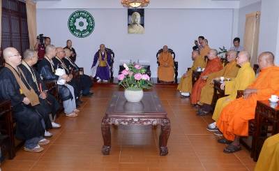 Đoàn Phật giáo Tịnh độ tông Nhật Bản thăm Giáo hội PGVN