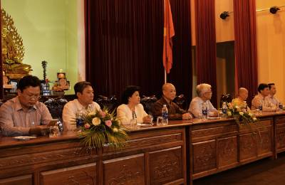 Hà Nội: HVPGVN tại Hà Nội tiếp đoàn Ủy Ban văn hóa, giáo dục, thanh niên, thiếu niên nhi đồng Quốc hội. 