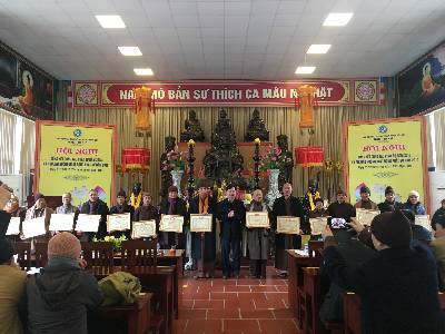 Hội nghị tổng kết công tác Phật sự năm 2018 và phương hướng hoạt động Phật sự 2019 của Ban trị sự Phật giáo huyện Sóc Sơn