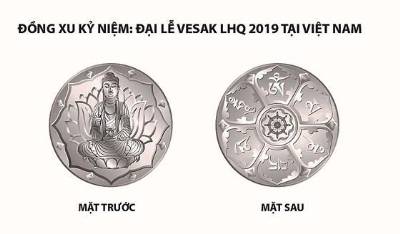 Đồng xu bạc và tem mừng Đại lễ Phật đản Vesak 2019 có gì đặc biệt?