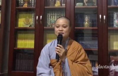 Video Bài thực hành thuyết giảng: Ý nghĩa Tam quy ngũ giới - sư cô Thích Viên An(học viên lớp Đào tạo giảng sư khu vực phía Bắc)